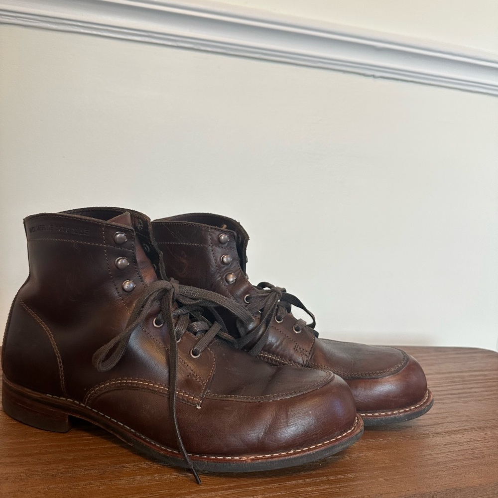Wolverine 1000 Mile Men's Brown Leather Boots